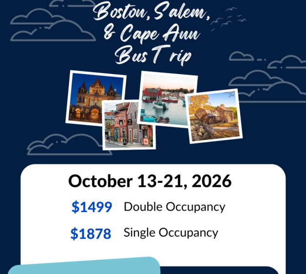 Boston Trip Flyer 4 x 4 in